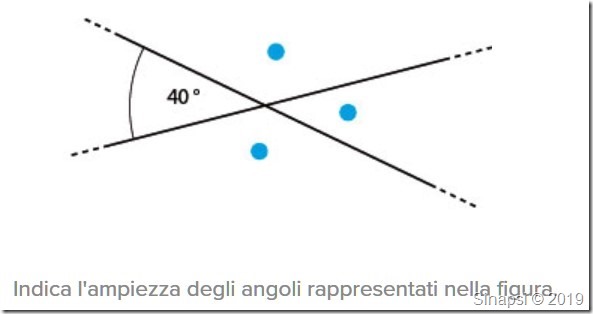 Test di geometria su angoli, segmenti e rette