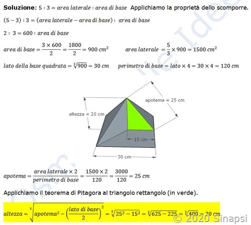 Come si risolve un problema di geometria