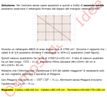 soluzione ptoblema